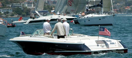 learn to drive a boat in Sydney harbour